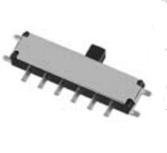 【小型撥動開關 微型拔動開關8腳小撥動開關 貼片撥動開關】價格,廠家,圖片,電工開關,東莞市正翔電子-